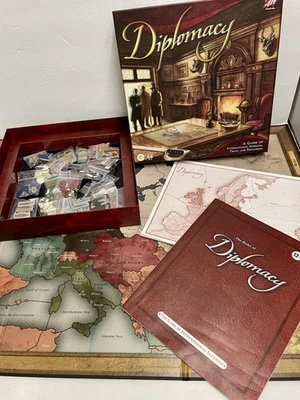 Juego de Mesa Diplomacy Completo - Edición Avalon Hill 2008 - Caja Abierta Estrategia Foto 1 de 4