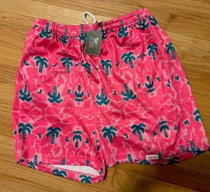 Stay Cool Men’s Swim Shorts Size L Cactus  Pink And Green NWT - Picture 1 of 5
