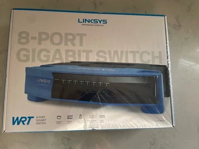 Linksys SE4008 WRT 8-Port Gigabit Ethernet Switch - Image 1 of 4