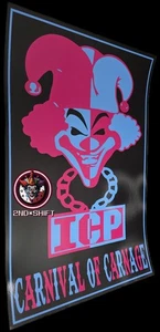 Icp Carnival Of Carnage Coc Poster Schwarz NEU Juggalo Gotj  - Bild 1 von 1