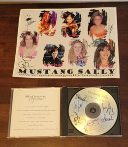 SIGNED CD & PHOTOGRAPH**MUSTANG SALLY**SIX STRINGS AND A HONKY TONK** - Picture 1 of 11