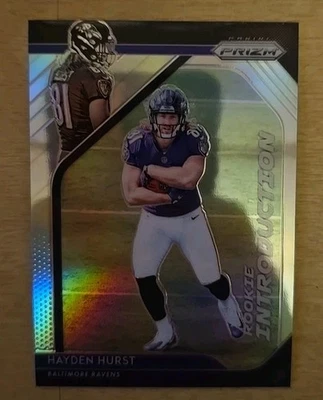 2018 Panini Prizm - Rookie Introduction Hayden Hurst #RI-8 (RC) - Image 1 of 4