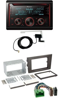 Pioneer 2DIN MP3 DAB USB CD Bluetooth Autoradio für Volvo XC 90 07-14 16 Pin - Bild 1 von 4