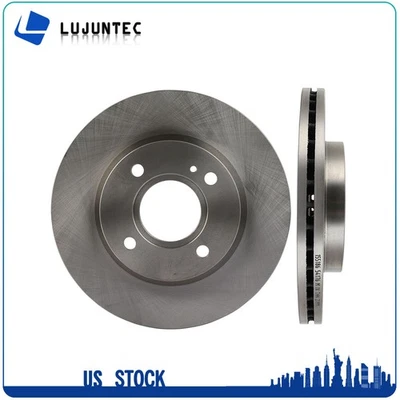 Rotores de freno delanteros para Ford Fiesta Titanium 2011 2012 2013 2014 2015 1,6 L Foto 1 de 4