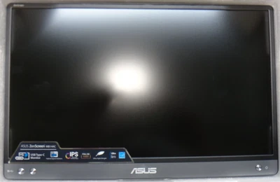 ASUS-ZenScreen USB Monitor 14” Full HD LCD Portable MB14AC *OPEN BOX* NO CABLE* - Image 1 of 4