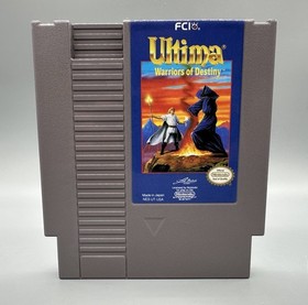 Ultima Warriors Of Destiny Nintendo NES Cartridge Only Tested Working