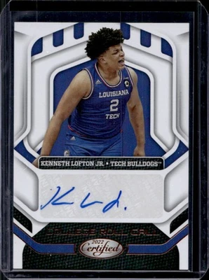 2022-23 Chronicles Draft Picks Kenneth Lofton Jr. Roll Call Auto Pink RC CRC-KLJ - Image 1 of 2