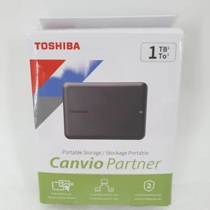 Toshiba Externe Festplatte Computing Canvio Partner 1TB Speicher Daten sichern - Bild 1 von 6