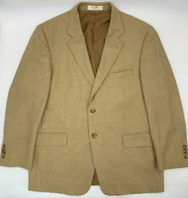 John W. Nordstrom 46R Brown Ing. Loro Piana 100% Cashmere Blazer Sport Coat - Image 1 of 4