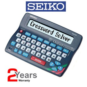 Seiko ER3700 Electronic Oxford Crossword Solver Dictionary Spellchecker Desktop