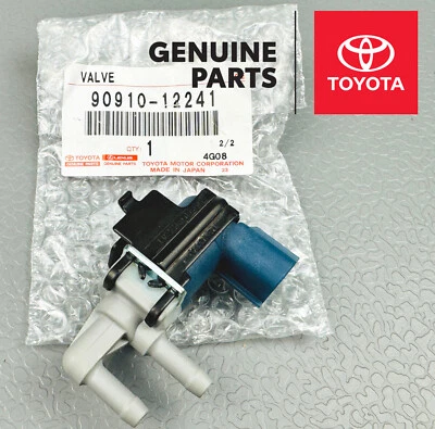 Oem Toyota Camry Solara Sienna RX300 ES300 Vacuum Switching Valve 90910-12241 - Image 1 of 4