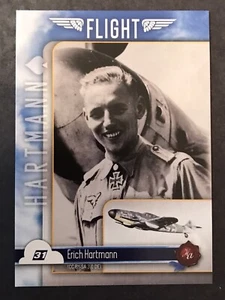 Eric Hartmann Lufftwaffe German Ace 2023 Historic Autograph Flight Card #31 - Picture 1 of 1
