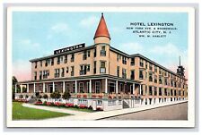 Postcard: NJ Hotel Lexington, Atlantic City, New Jersey - Unposted