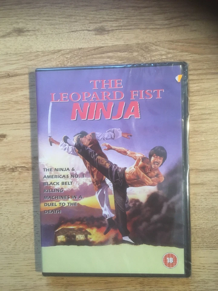 The Leopard Fist Ninja DVD 1982 Postage
