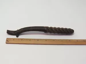 Vintage Pittston Wood Cook Stove Lid Lifter Cast Iron Antique - Picture 1 of 6