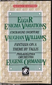 Elgar Enigma Variations Cockaigne Overture Vaughan Williams Tallis Fantasia - Picture 1 of 1