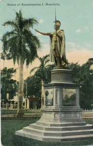 HONOLULU HI - Kamehameha I Statue - 1912 - Bild 1 von 2