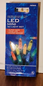 NOMA MINI LED CHRISTMAS LIGHTS 50 COUNT INDOOR OUTDOOR  - Bild 1 von 4