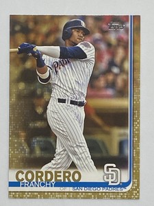 Franchy Cordero 2019 Topps Series 2 Baseball Gold Parallel #818/2019