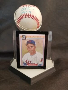 BOB LEMON AUTOGRAPHED AMERICAN LEAGUE BOBBY BROWN BASEBALL COMES AS SHOWN - Picture 1 of 3