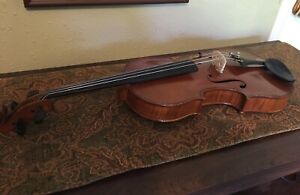 Old Unbranded 4/4 German Violin In Exceptional Condition!