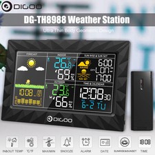 Digoo LCD Color Weather Forcast Station Thermometer Hygrometer Barometer Sensor