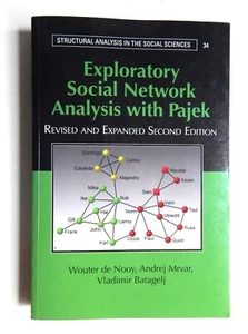 EXPLORATORY SOCIAL NETWORK ANALYSIS W/ PAJEK 2E De Nooy mathematics research LN - Picture 1 of 11