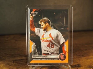 Jordan Montgomery - 2022 MLB TOPPS NOW Card 761 Orange Parallel 1/5 - Picture 1 of 2