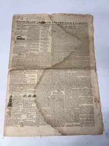 Rhode-Island American & Providence Gazette November 4, 1825 Vol. LX No. 8 - Imagen 1 de 1