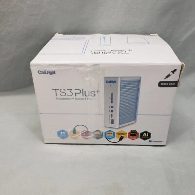 CalDigit TS3 Plus Thunderbolt 3 Docking Station Still Wrapped In Original Box - Image 1 of 4