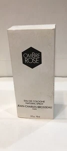 Ombre Rose Eau De Cologne Spray 3.oz By Brosseau Jean-charles Old Formula Sealed - Picture 1 of 2