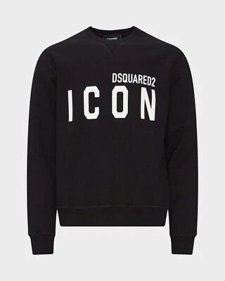 Felpa Girocollo Dsquared2 ICON Nera - Imagen 1 de 3