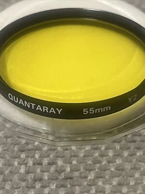 Quantaray  55mm Filter Y2 Screw on filter w case #009 - Image 1 of 4