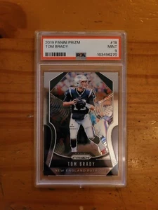 2019 Panini Prizm #18 Tom Brady PSA 9 Mint Patriots - Picture 1 of 1