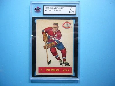 1957/58 PARKHURST HOCKEY CARD #20 FLOYD CURRY KSA 6 EX/NM SHARP!! 57/58 PARKIE - Image 1 of 4