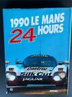 1990 LE MANS 24 HOURS OFFICIAL YEARBOOK ANNUAL ENGLISH SILK CUT JAGUAR XJR-12