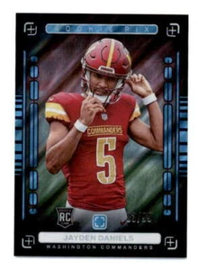 JAYDEN DANIELS 2024 PANINI PHOTOGENIC #14 RARE ROOKIE PIX BLUE #83/99 T5482 - Picture 1 of 2