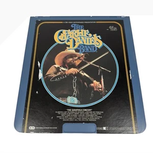 The Charlie Daniels Band The Saratoga Concert CED Videodisc RCA Selectavision - Picture 1 of 2