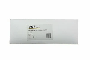 Sterilization Pouches 3.5”x9” Self-Sealing Autoclave Bags with Indicators  - Picture 1 of 20