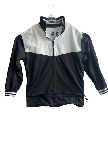 VETEMENTS GAME SPORTSWEAR LTD Windbreaker Giacca TAGLIA M bianco nero