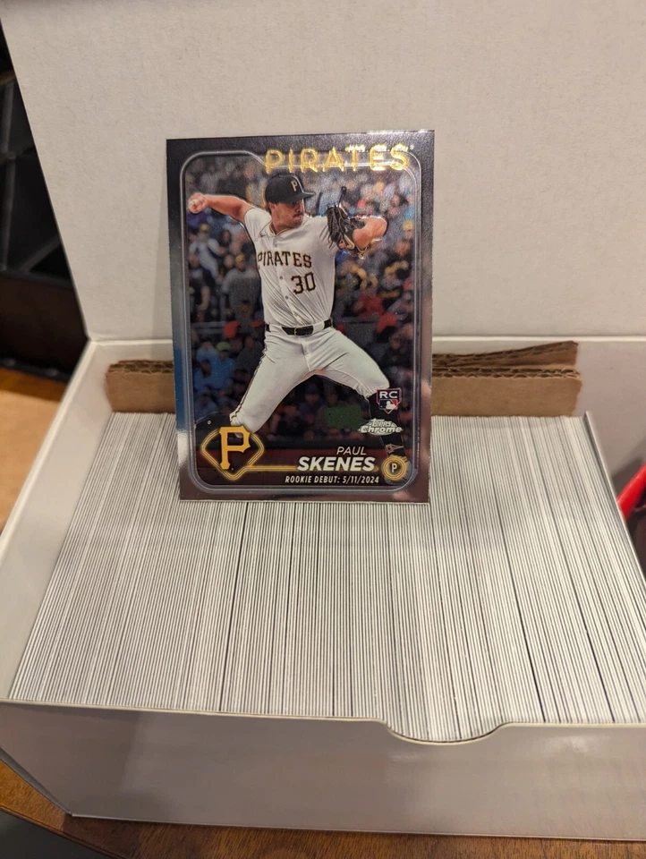 2024 TOPPS CHROME UPDATE - COMPLETE YOUR SET - FREE SHIPPING! PAUL SKENES - Image 1 of 1