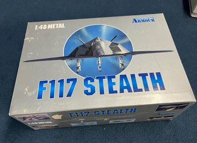 Collection Armour F117 Stealth 1:48 metal #98061 Lockheed Skunkworks Open Box - Image 1 of 4