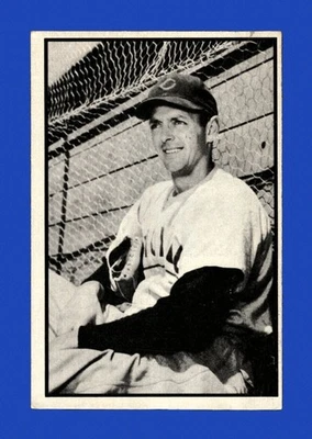 1953 Bowman B&W Set-Break # 56 Roy Smalley VG-VGEX (crease) *GMCARDS* - Imagem 1 de 2