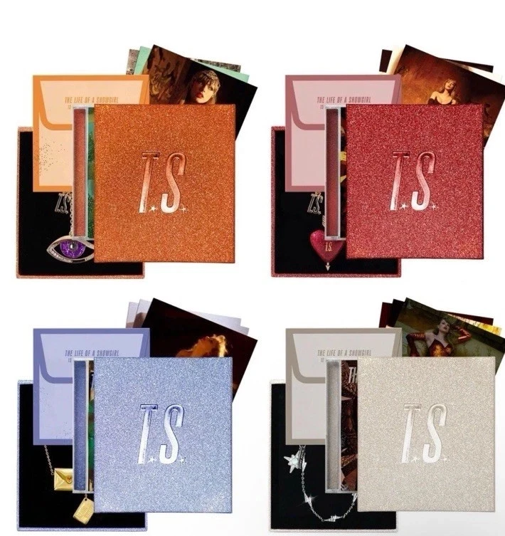 The Life Of A Showgirl Taylor Swift Deluxe CD’s Limited Edition SEALED FULL SET! - Image 1 of 4