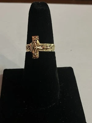 10k Tri Color Gold Ring #109551-1 MGC - Image 1 of 4