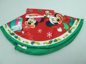 Disney Christmas Tree Skirt Mini Small 16" Characters New - Picture 1 of 5