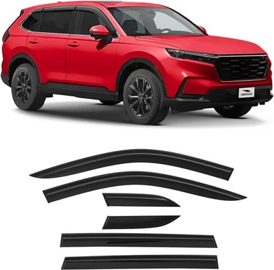 NEW Rain Guards for Honda CR-V 2023–2025 6pc Tape-On Visors - Image 1 of 4