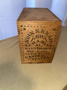 1800 Antique Cattle Feed Tong Groove Box London Horse Cattle Co - Picture 1 of 15