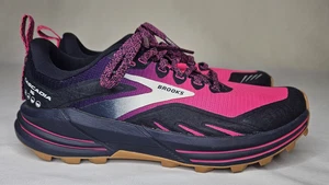 Scarpe da trail running Brooks Cascadia 16 da donna taglia US 7 rosa pavone biscotto - Foto 1 di 17