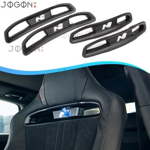 Reposacabezas asiento Elantra N carbono mate para Hyundai i30 N 2021-25 LOGO decoración almohada - Imagen 1 de 15